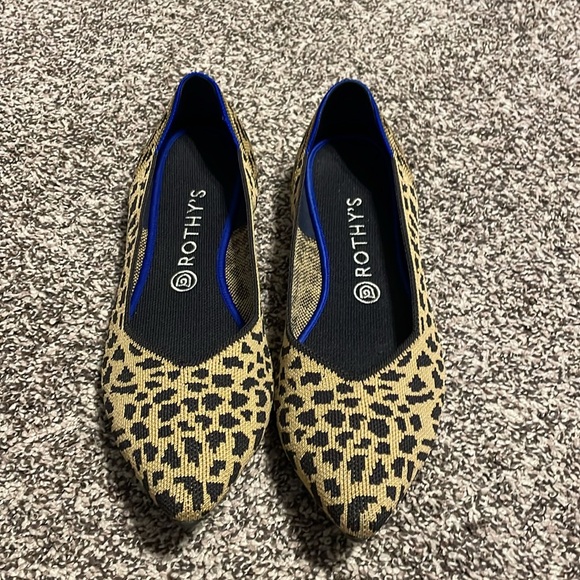 Rothy’s The Point Animal Print Size 11 - Picture 2 of 6